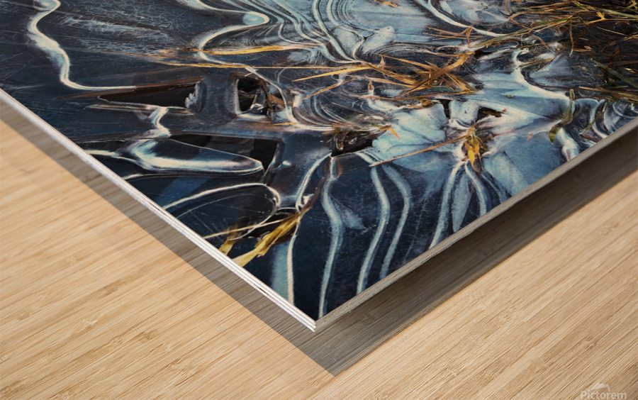 surfaceice Wood print