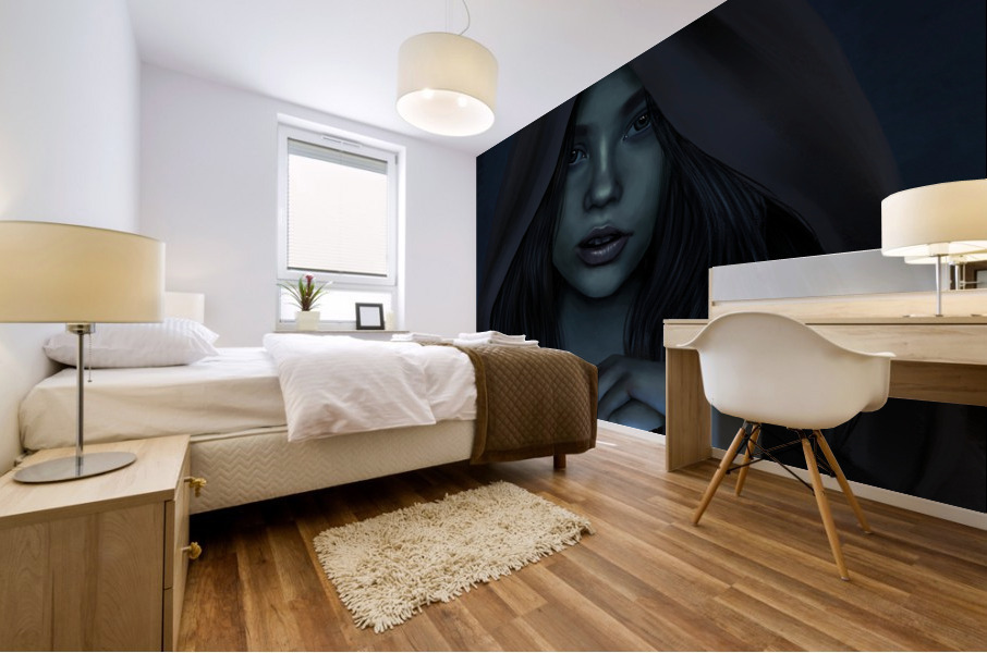 Star Gazing Mural print