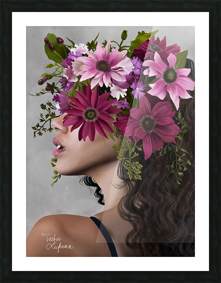 Happy Thoughts Picture Frame print