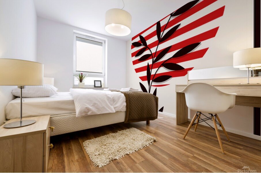 Japandi 1 Mural print