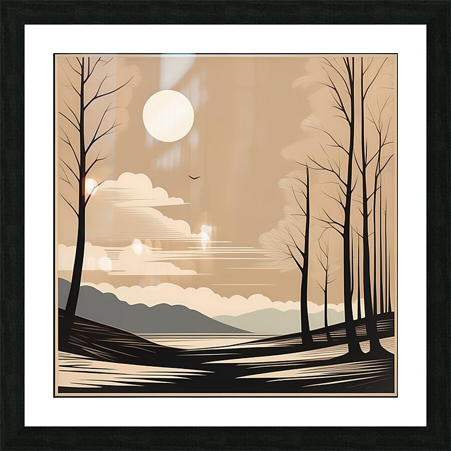 Celestial Sky Picture Frame print