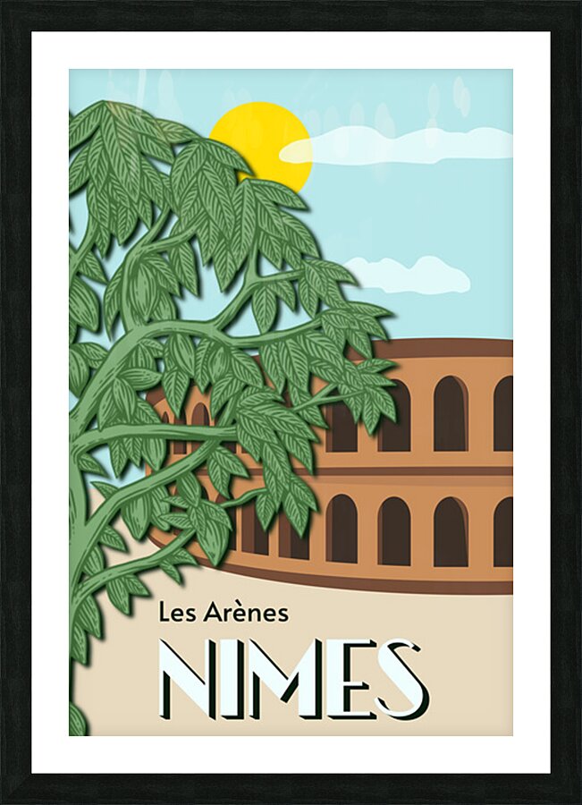 Nimes Picture Frame print