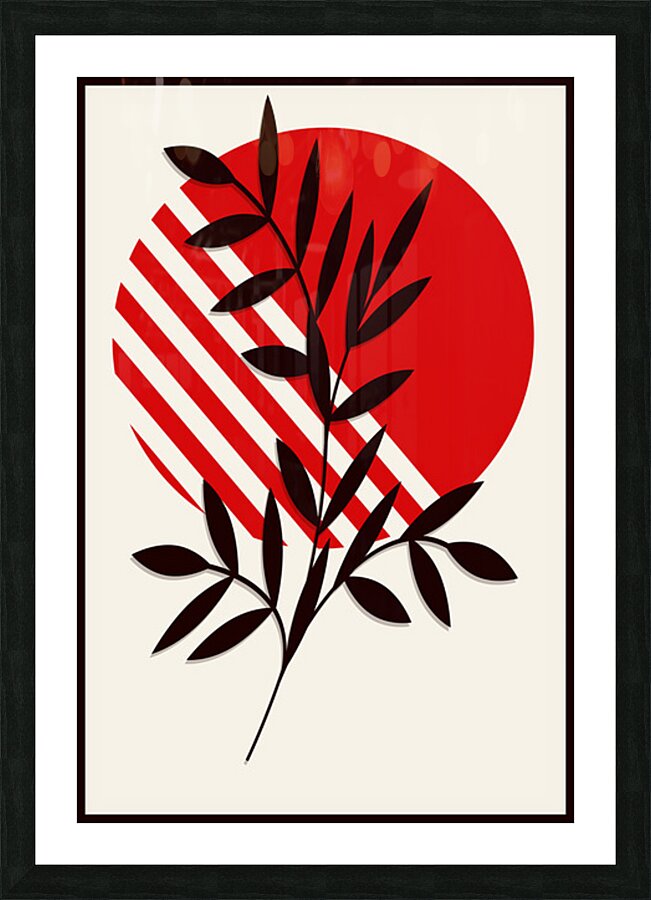 Japandi 4 Picture Frame print