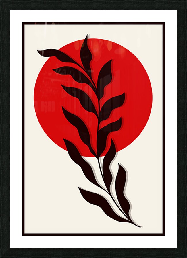 Japandi 2 Picture Frame print