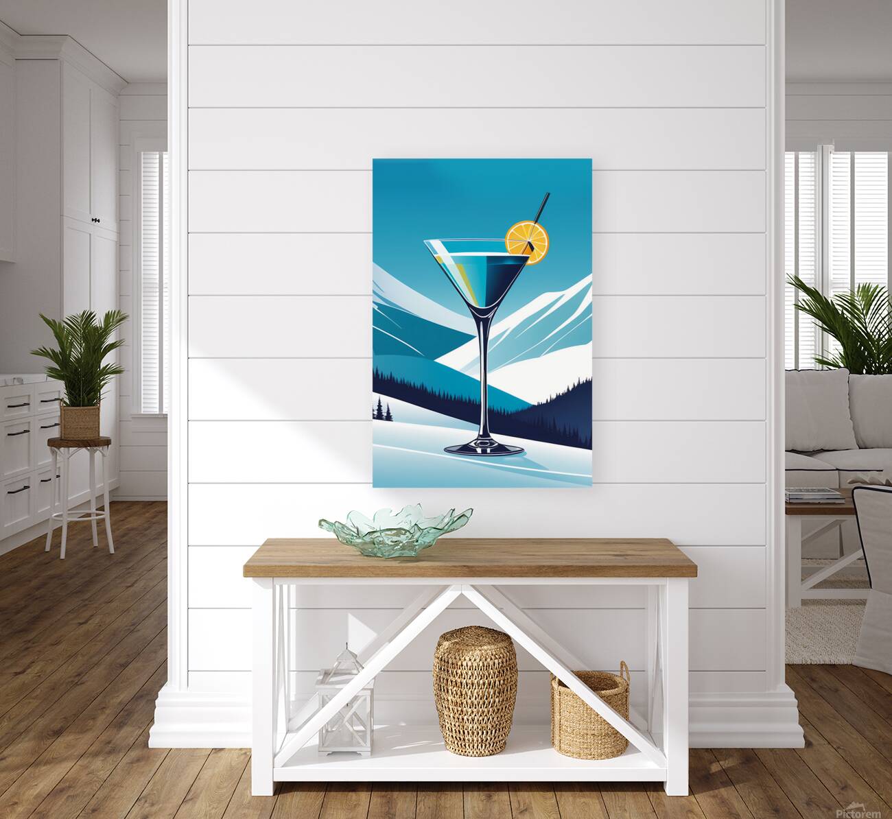 Slopes Cocktail Ice  Reproduction