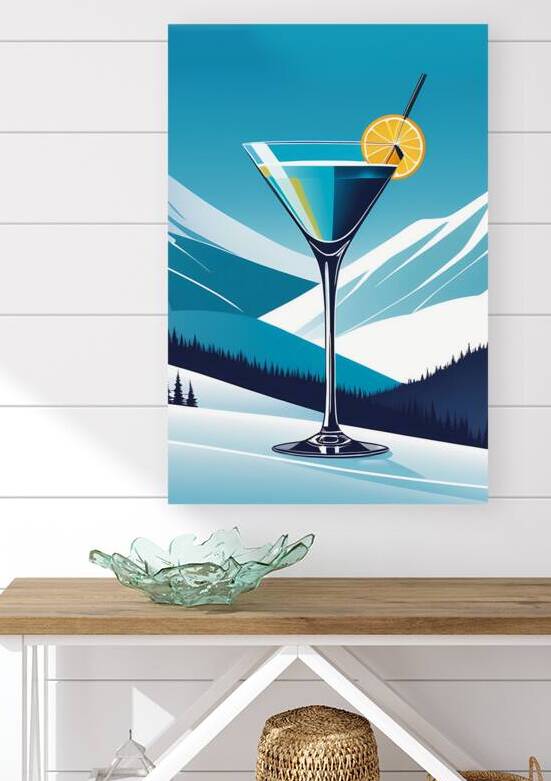 Slopes Cocktail Ice  Reproduction