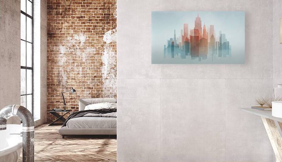 Watercolor Illustration Cityscape by Une Affaire de Filles