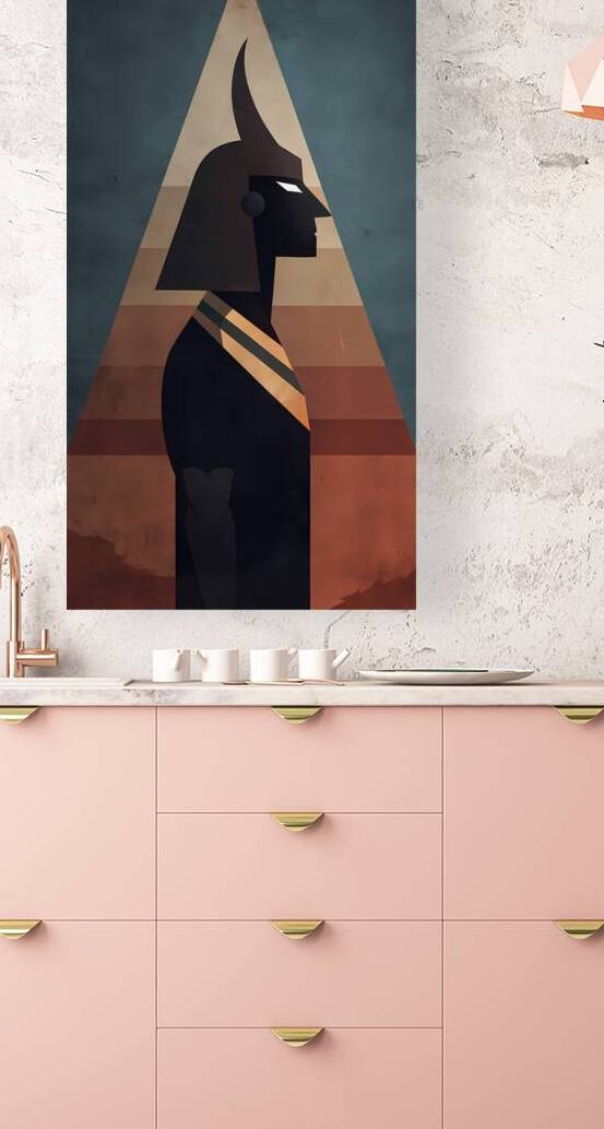 Retro Minimalist Egyptian Illustration by Une Affaire de Filles