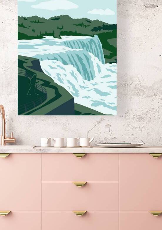 Serene Niagara Falls Canada Scenic Design by Une Affaire de Filles