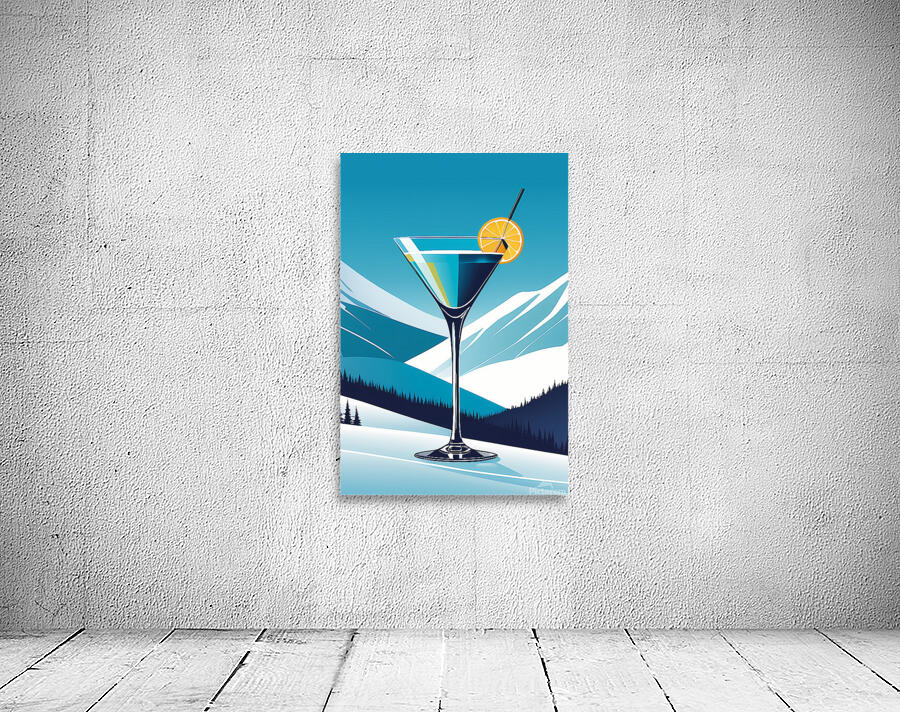 Slopes Cocktail Ice  Wall Preview