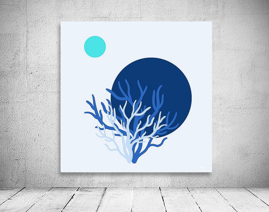 Deep Blue I Wall Preview