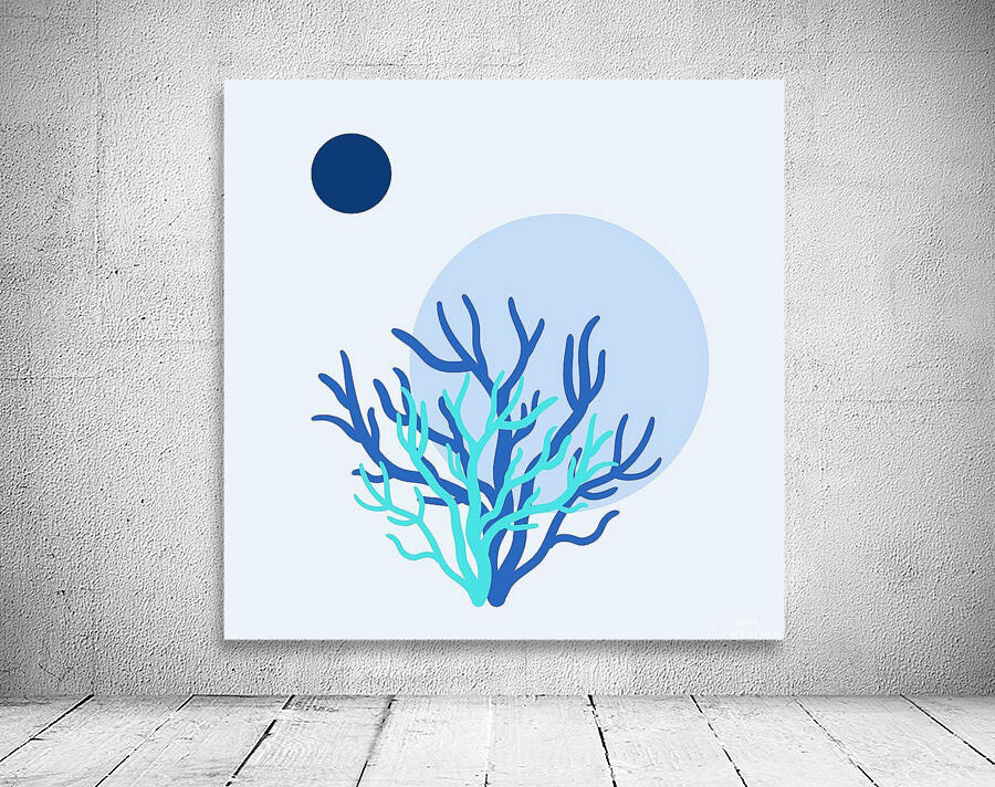 Deep Blue III Wall Preview