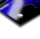 Blue Violin Closeup Acrylic print