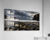 Crackington Haven Cornwall Panorma. Acrylic Print