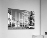 Cathedral Close Exeter Devon Acrylic Print