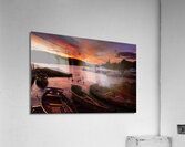 Windermere Sunset Cumbria Acrylic Print