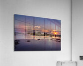 Widemouth Bay Sunset Cornwall Acrylic Print
