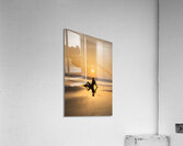 Widemouth Surfer Cornwall Acrylic Print