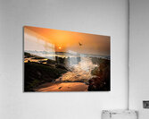 Widemouth Sunset Cornwall Acrylic Print
