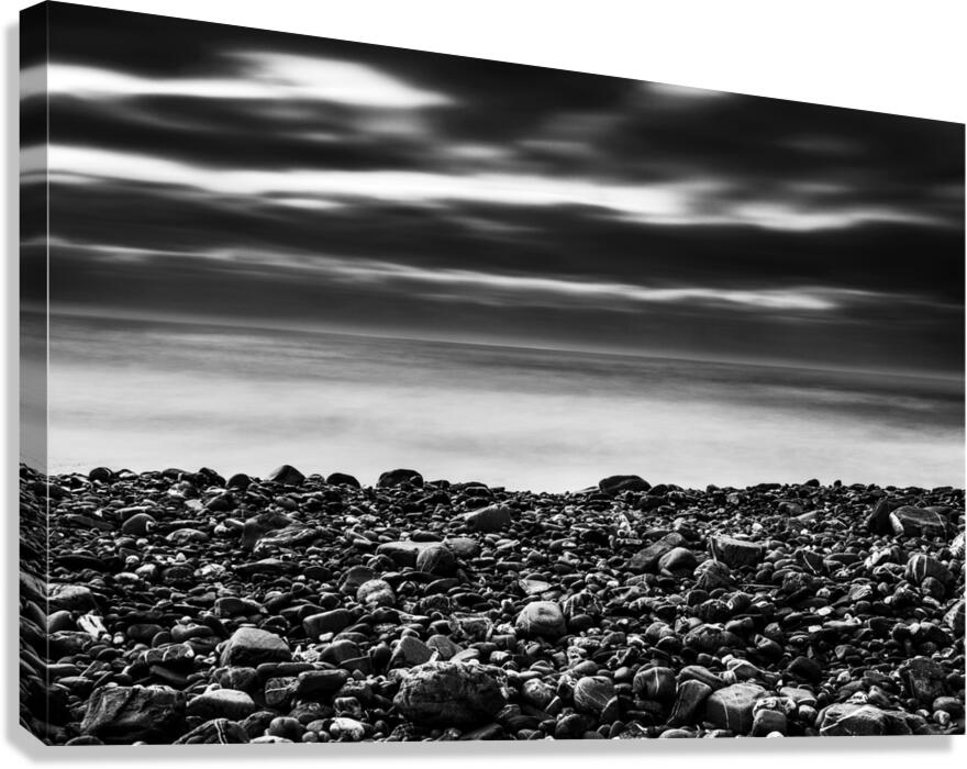 Minimalist Crackington Haven Cornwall Canvas Print