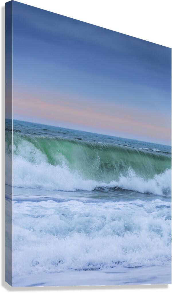 Widemouth Bay Sunset Bude Cornwall Canvas Print