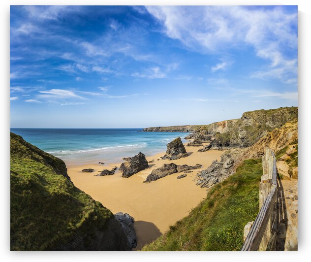 Bedruthan Steps Cornwall by maggie mccall