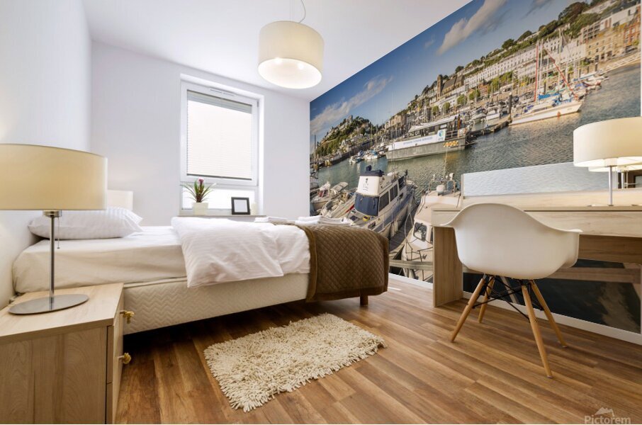 Torquay Marina Devon  Mural print