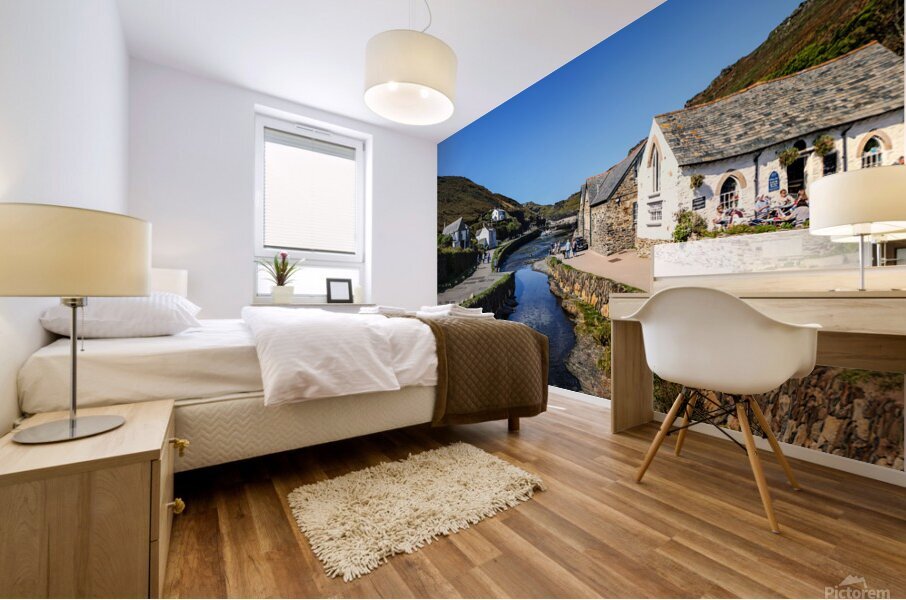 Boscastle Cornwall Mural print