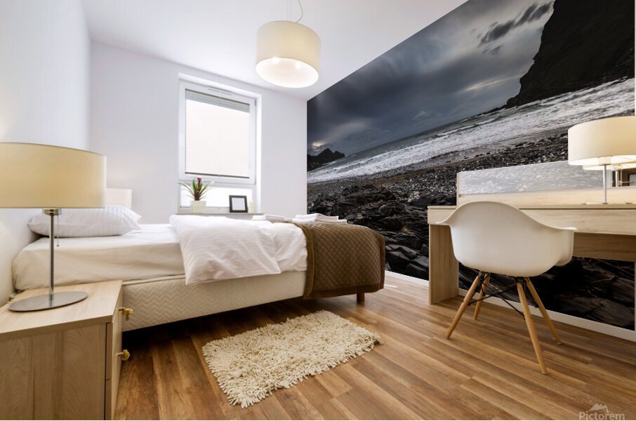 Crackington Haven Cornwall Panorma. Mural print