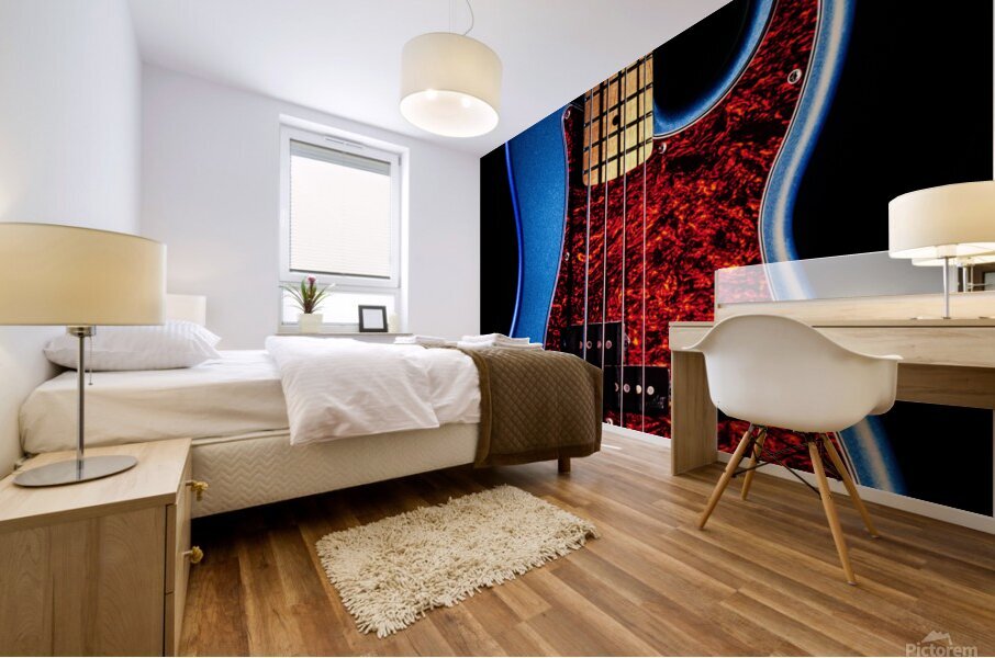 Fender Base Guitar Mural print