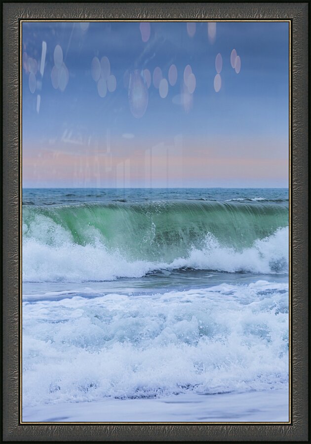 Widemouth Bay Sunset Bude Cornwall Picture Frame print