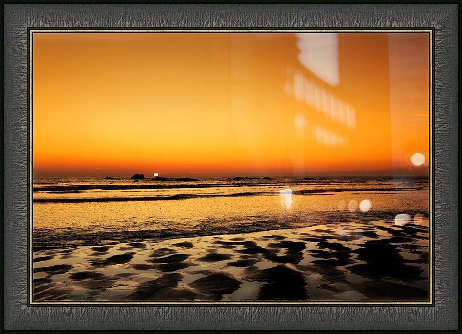 Widemouth Bude Cornwall England Picture Frame print