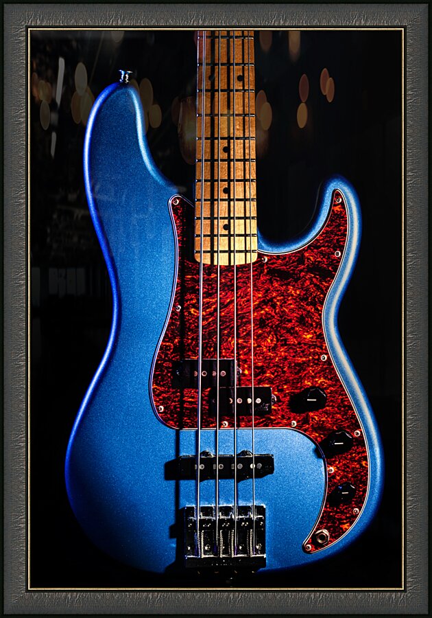 Fender Base Guitar Picture Frame print