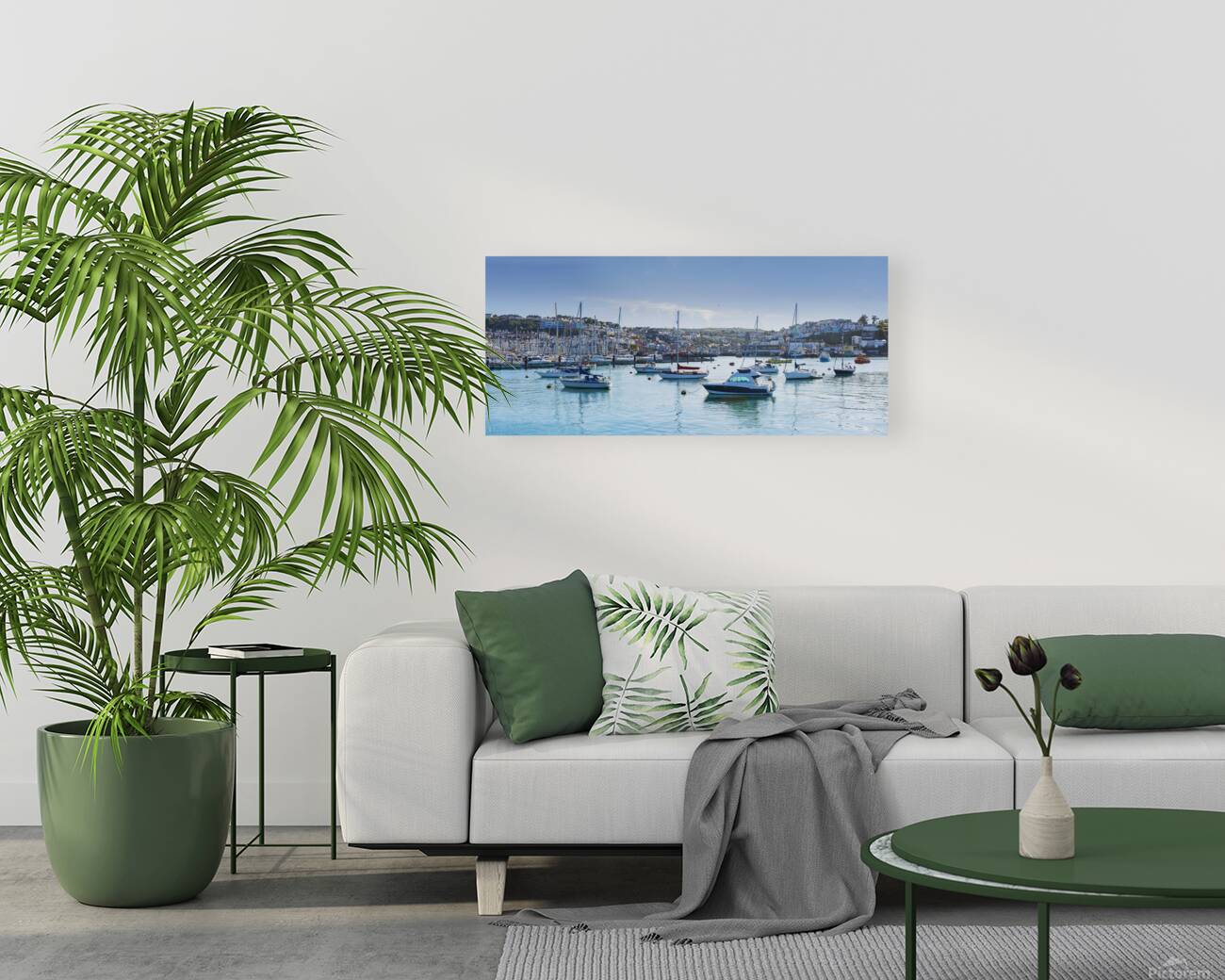 Brixham Harbour Devon Reproduction