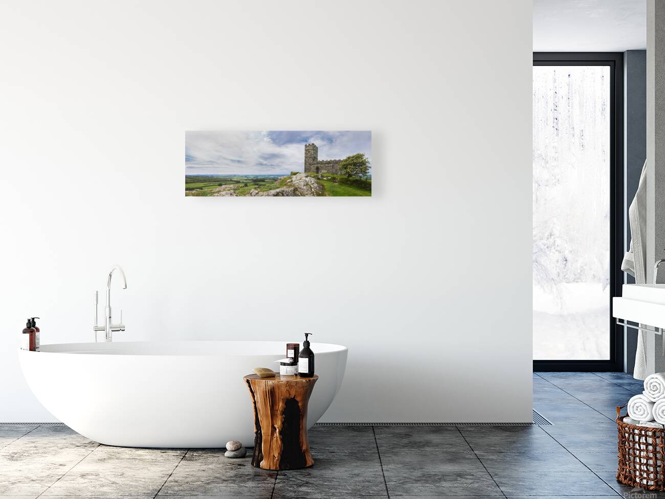 Brentor Panorama Reproduction