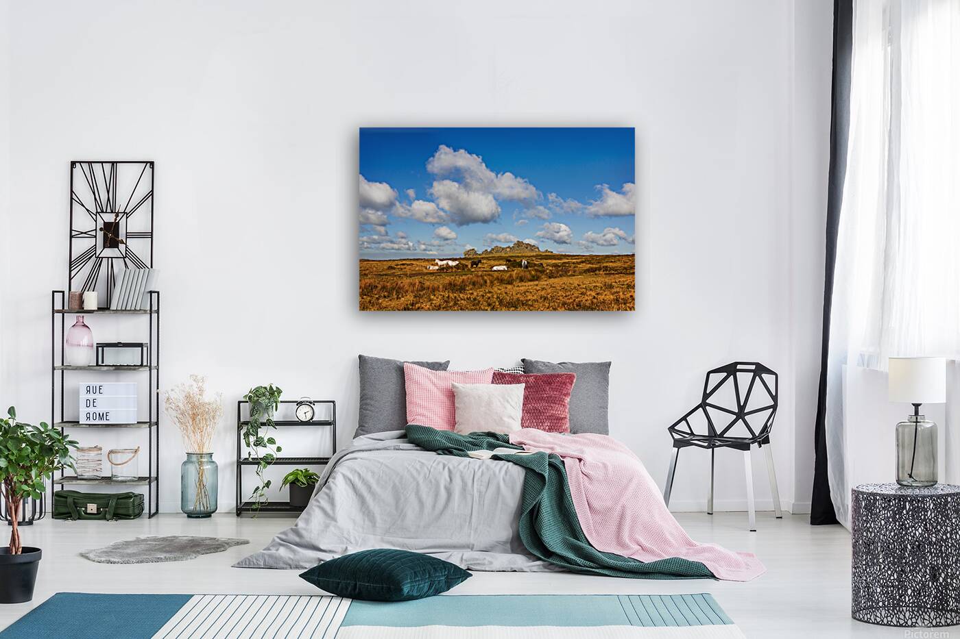 Hound Tor Dartmoor Devon Reproduction