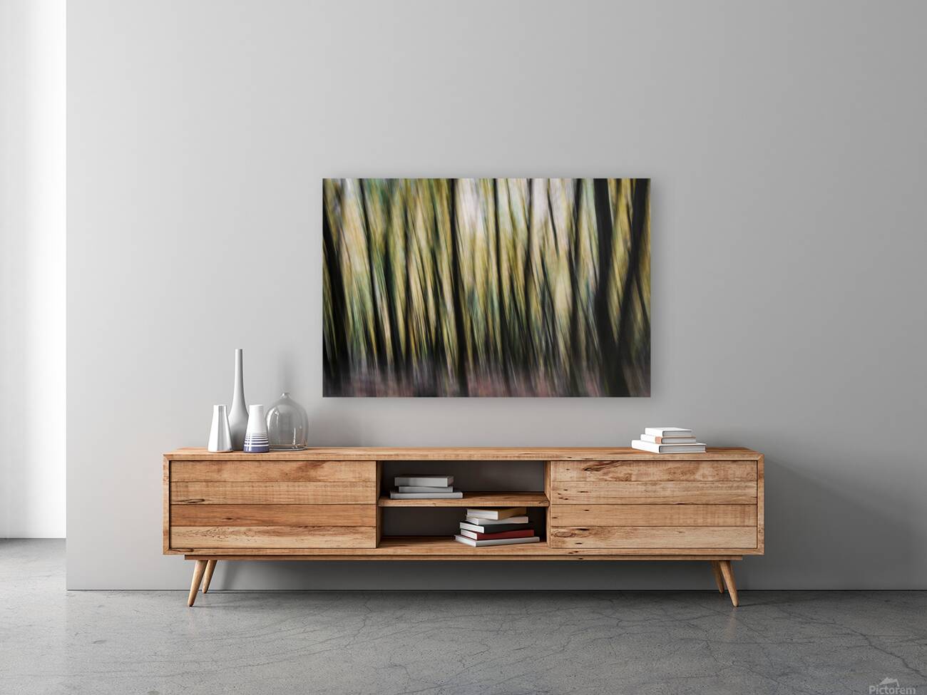 Autumn Trees Abstract Devon Reproduction