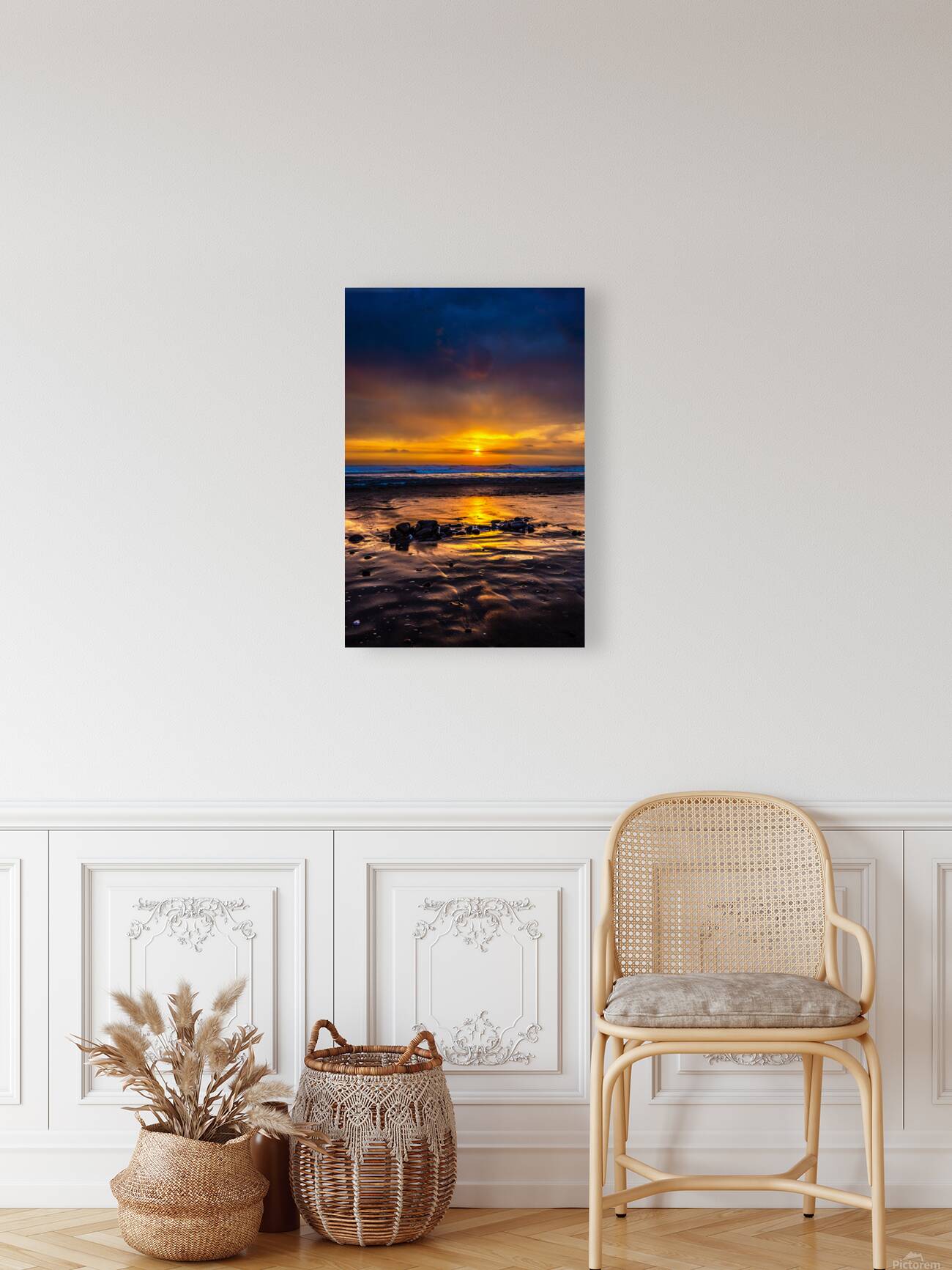 Widemouth Sunset Bude Cornwall Reproduction