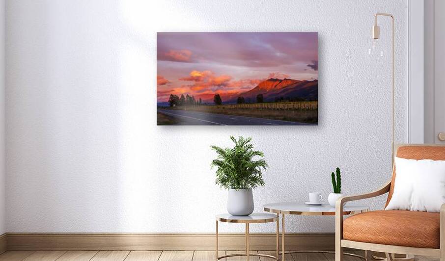 Mount Patriach and the Red Hills along the Wairau Valley Blenh by maggie mccall