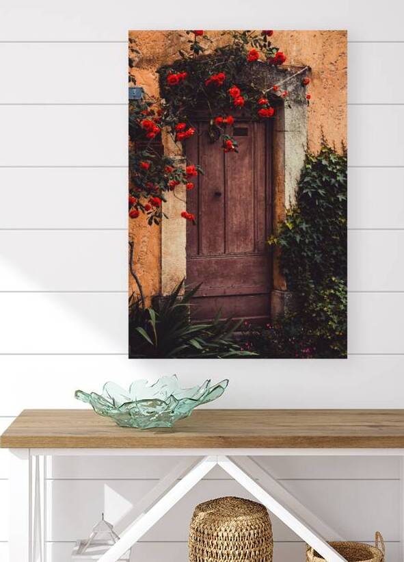 Rustic doorway Valbonne France by maggie mccall