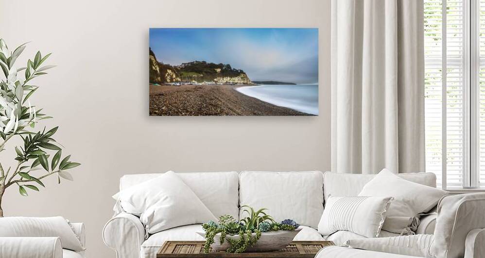 Beer Beach Devon by maggie mccall