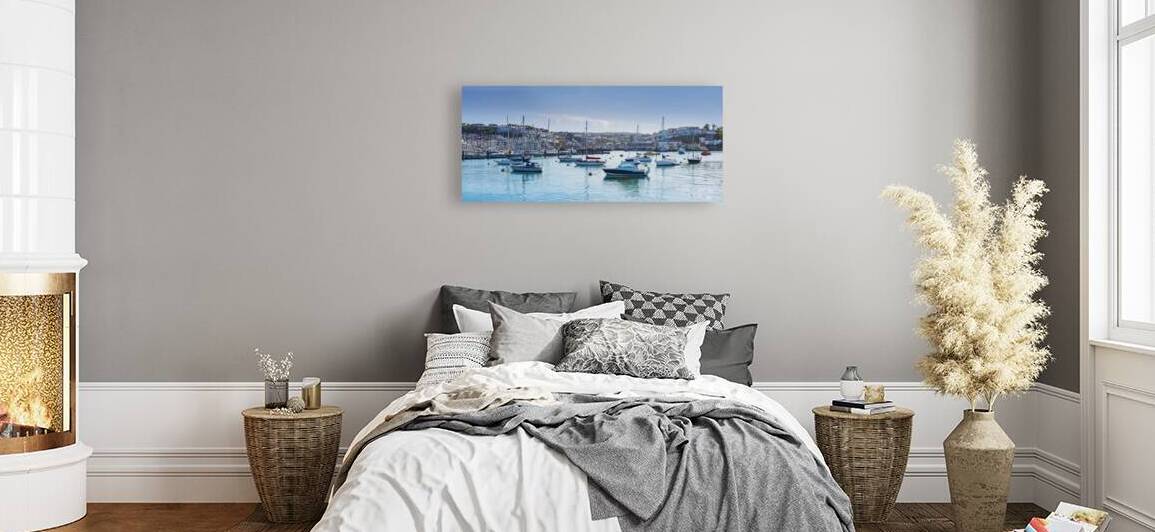 Brixham Harbour Devon by maggie mccall