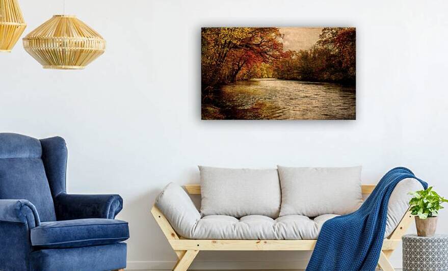 Autumnal River Tamar by maggie mccall