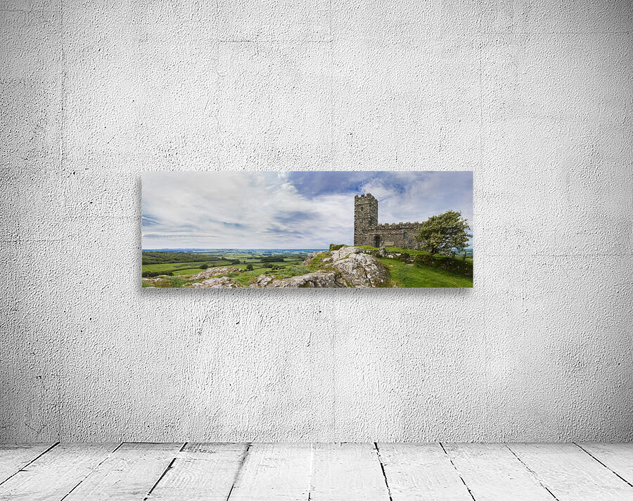 Brentor Panorama Wall Preview