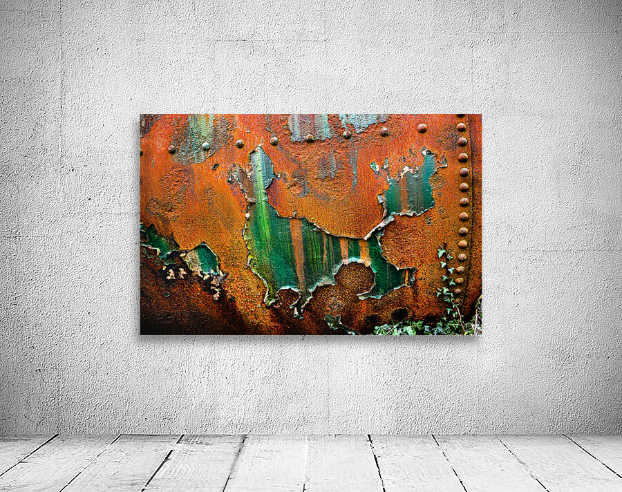 Rusty Petrol Tank Devon Wall Preview