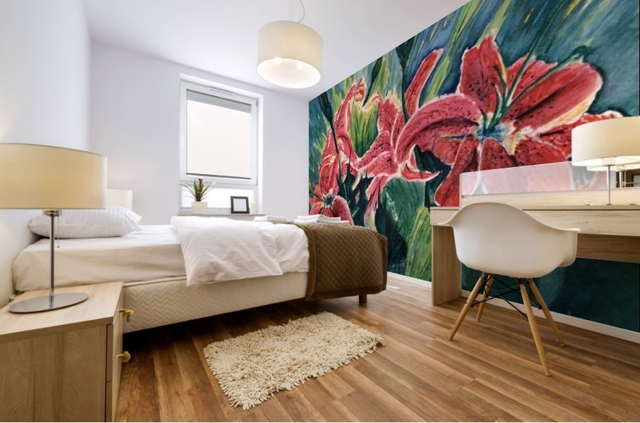 Stargazers Mural print