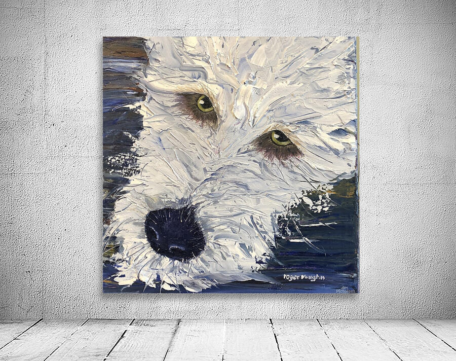 Chip the Labradoodle Wall Preview