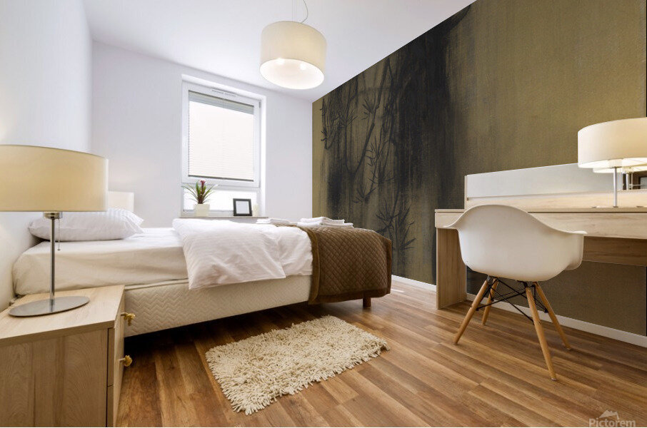 GildedPines Mural print