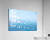 RAF Red Arrows Acrylic Print
