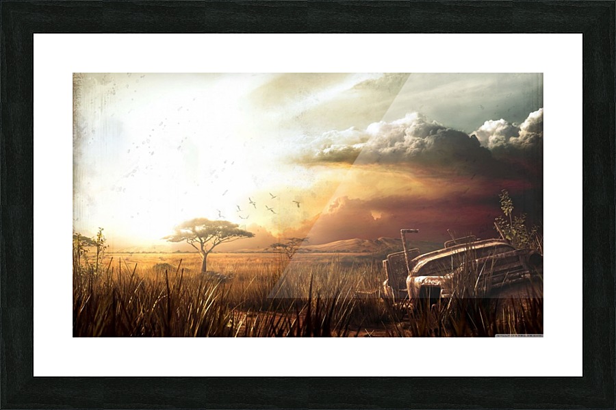 Virtual. Picture Frame print